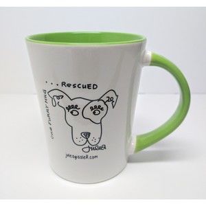 Rescue Dog (Mug) by Jules Gissler